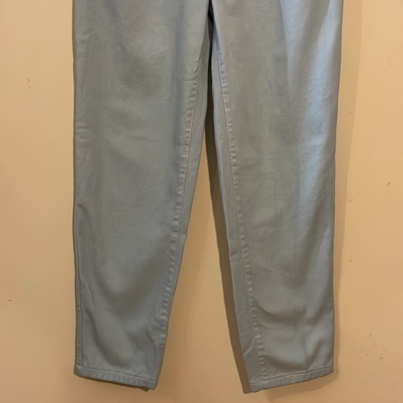 Vintage Escada One Powder Blue High Waist Tapered Jeans Size 38 - Picture 4 of 16